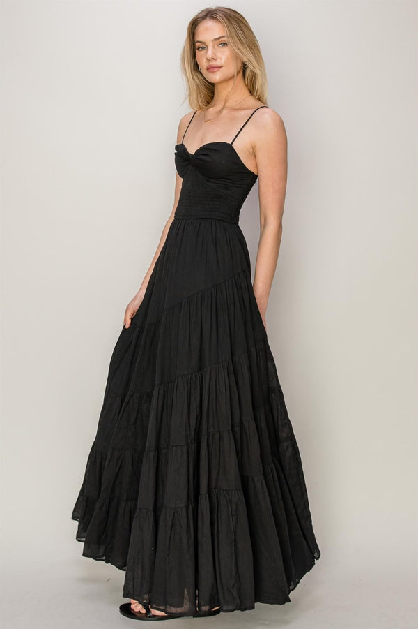 Scarlett Maxi Dress - Black