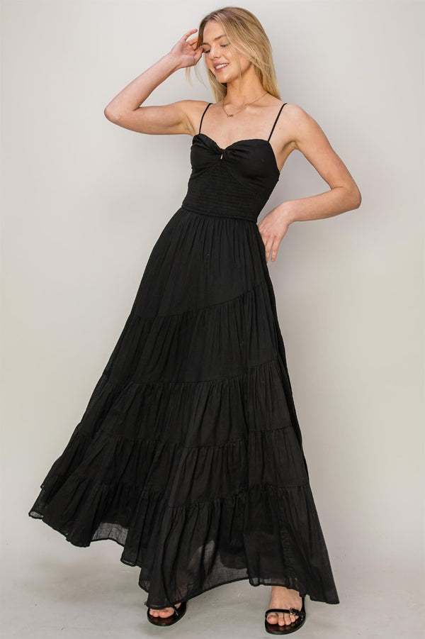 Scarlett Maxi Dress - Black