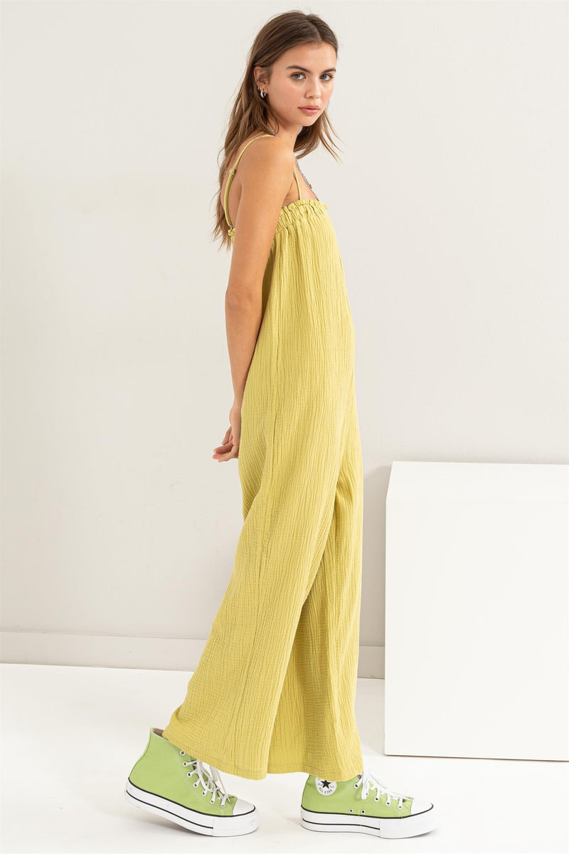 Billy Jumpsuit - Lime
