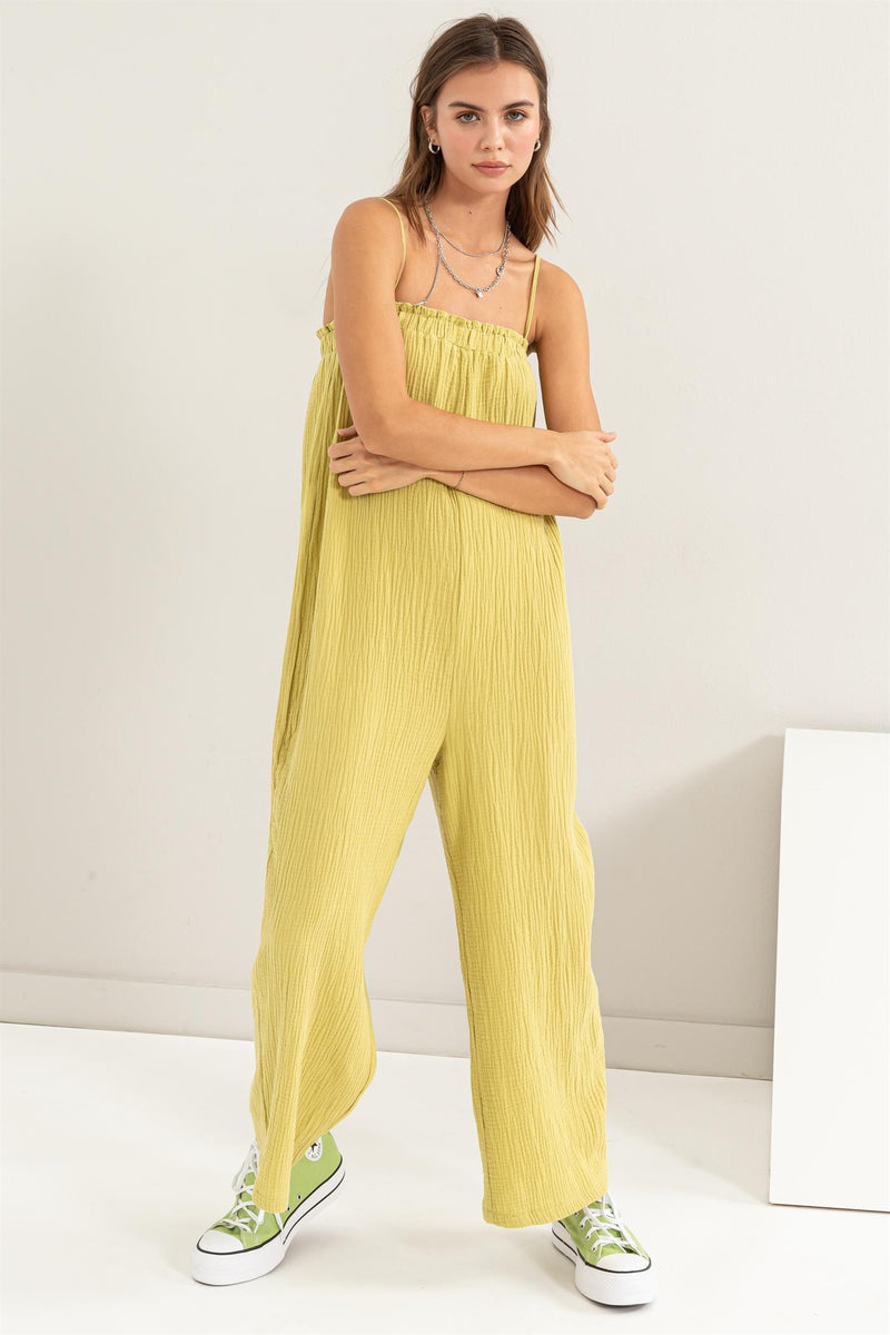 Billy Jumpsuit - Lime