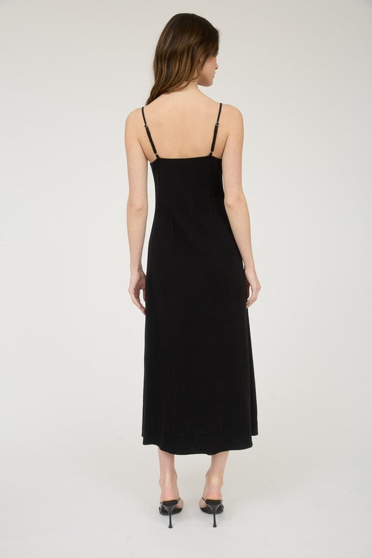 Ella Button Down Midi Dress